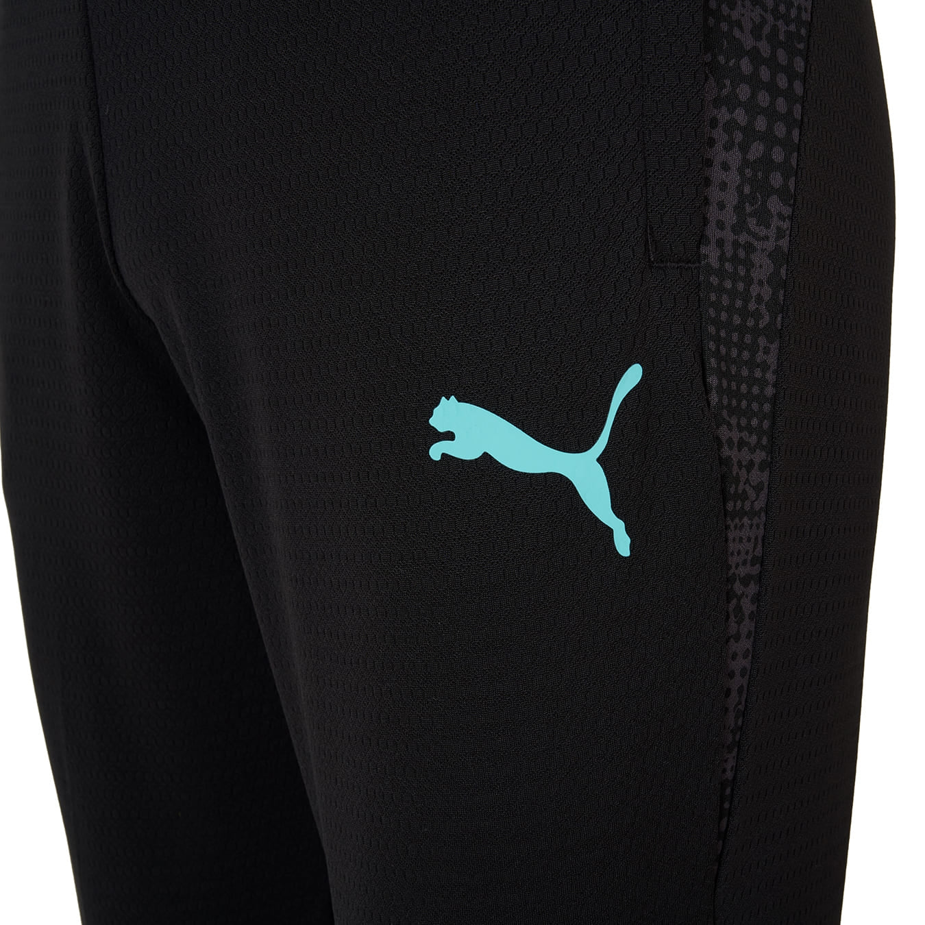 Pantalón OM Casual Negro/Naranja Niño