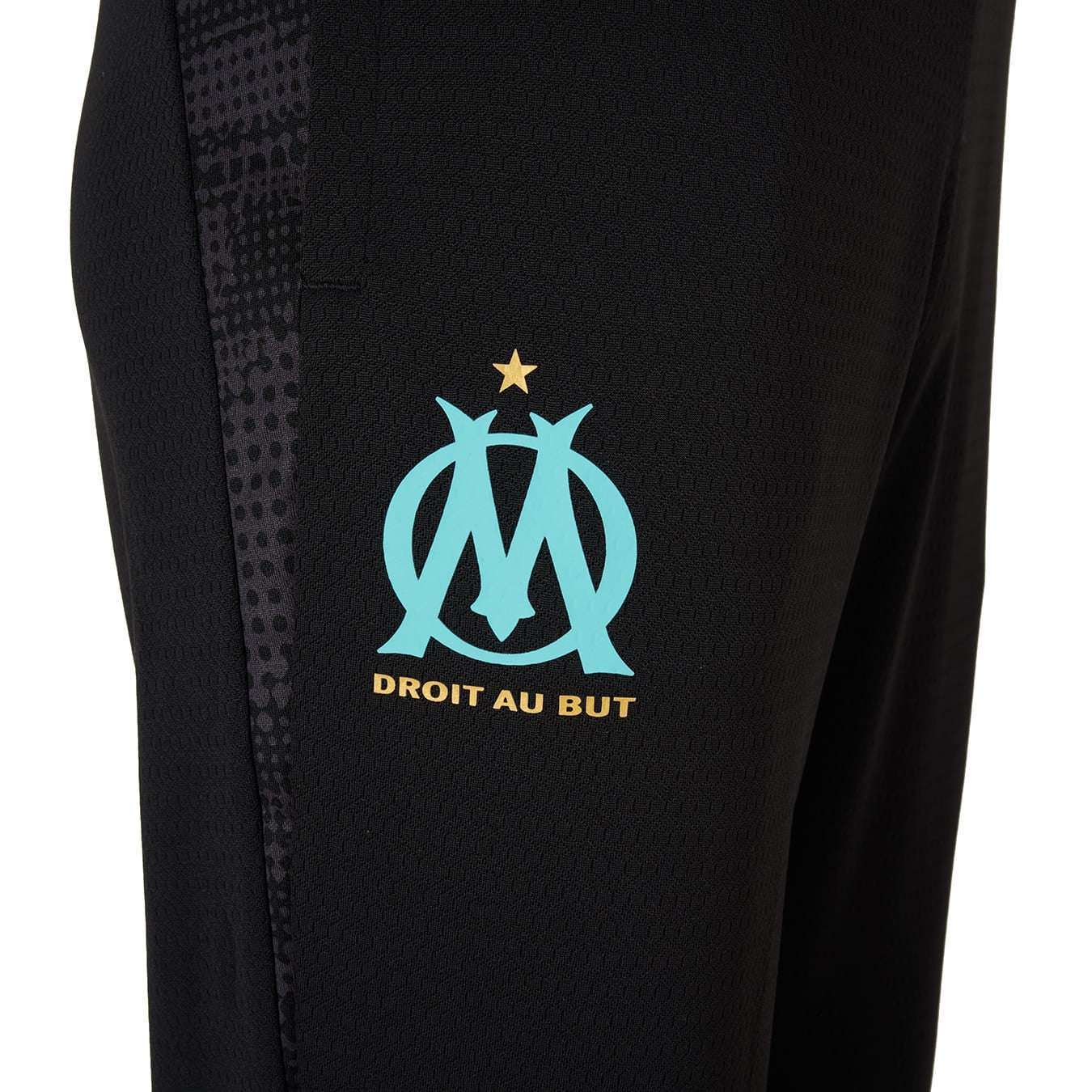 Pantalón OM Casual Negro/Naranja Niño