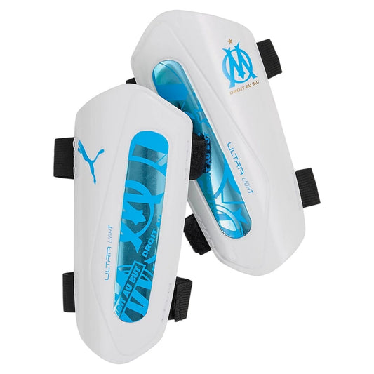 Protège Tibia OM Bleu Et Blanc