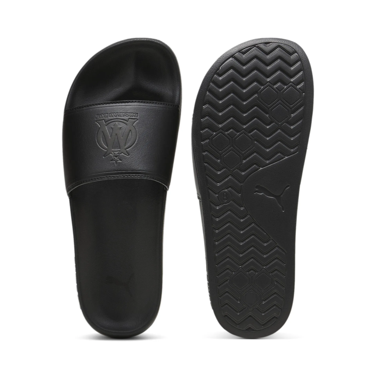 Om Black Flip Flops