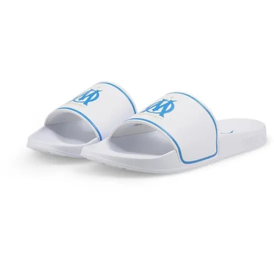 Om White Flip Flops