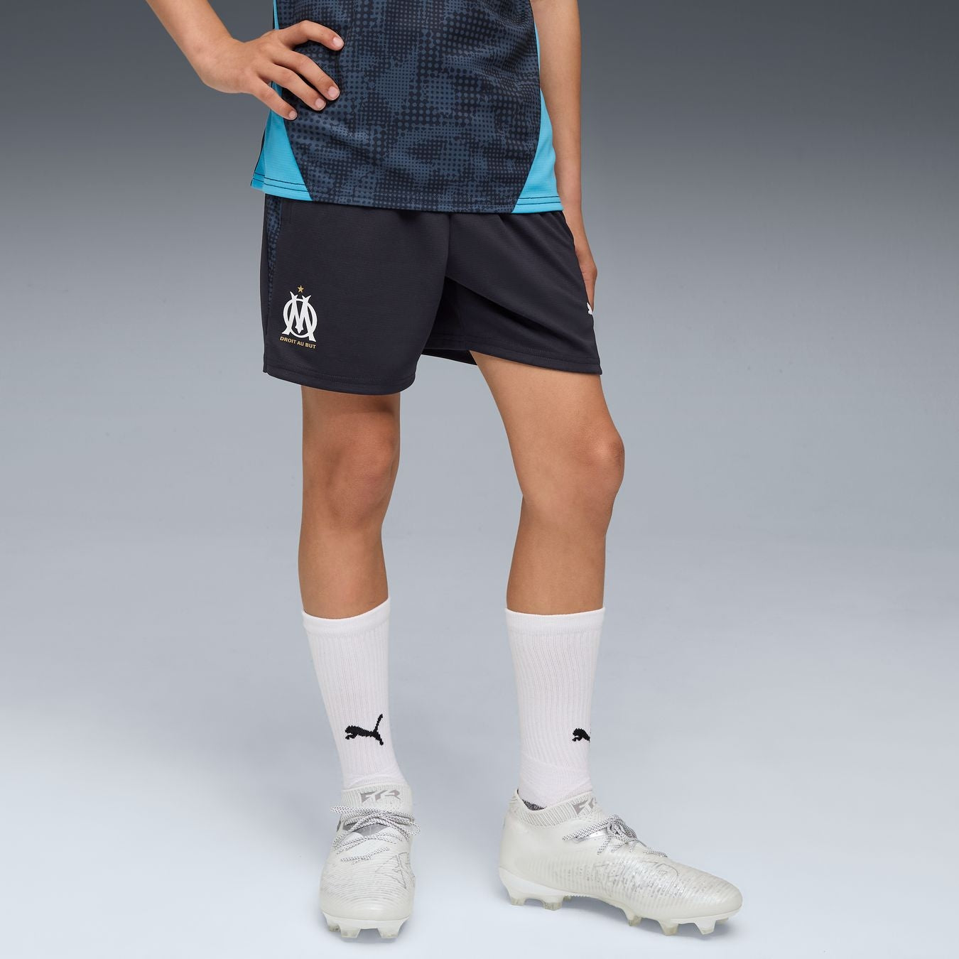 Pantalón corto OM Primera Equipación 2023/2024 Blanco