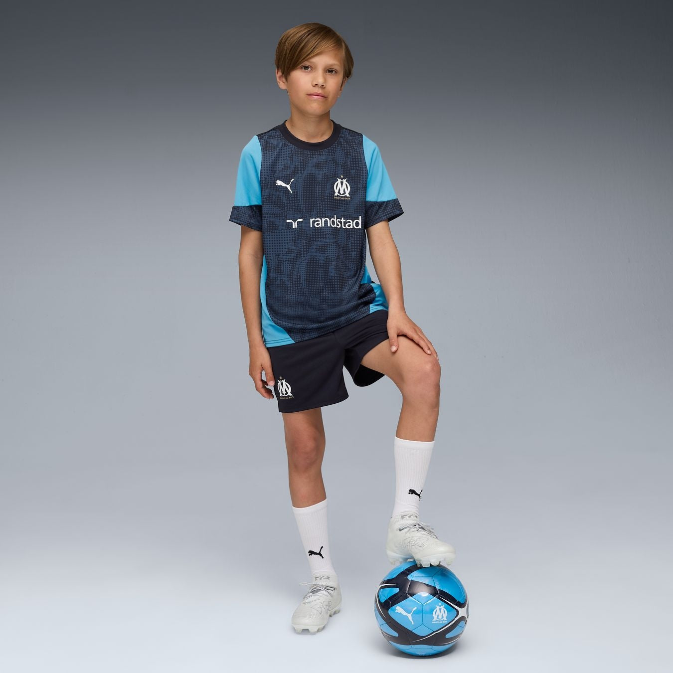 Pantalón corto OM Primera Equipación 2023/2024 Blanco