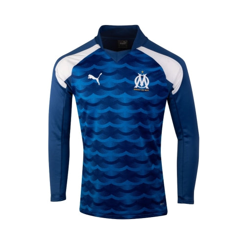 OM Blue Pre-Match Sweatshirt