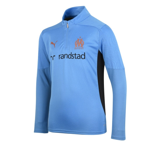 Training Top 1/4 Zip OM Bleu Azur Enfant