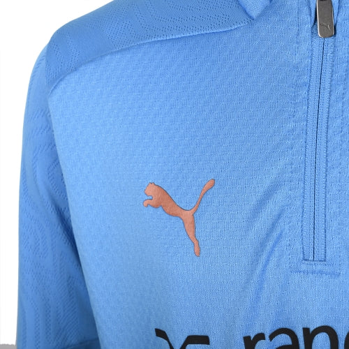 Training Top 1/4 Zip OM Bleu Azur Enfant