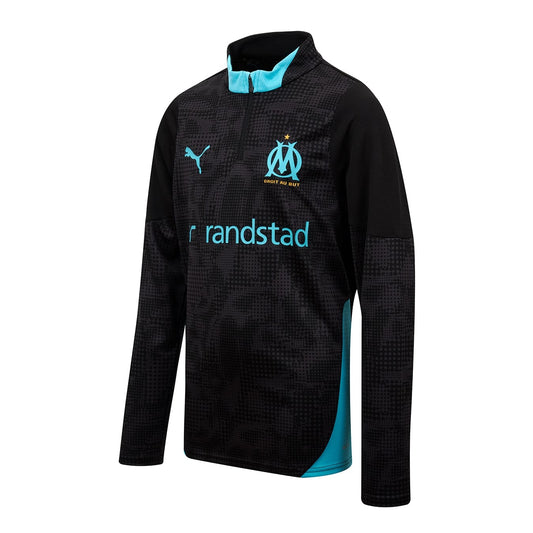 Pantalón OM Casual Negro/Naranja Niño