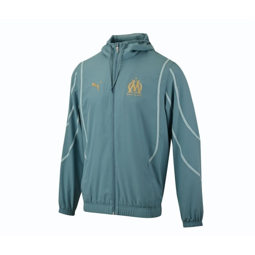 Veste Pre-Match OM Bleu Turquoise