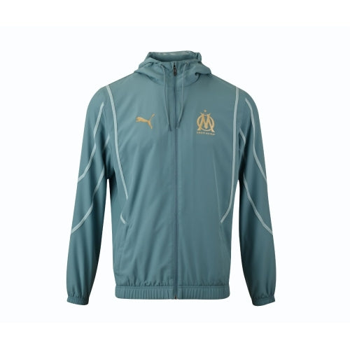 Veste Pre-Match OM Bleu Turquoise